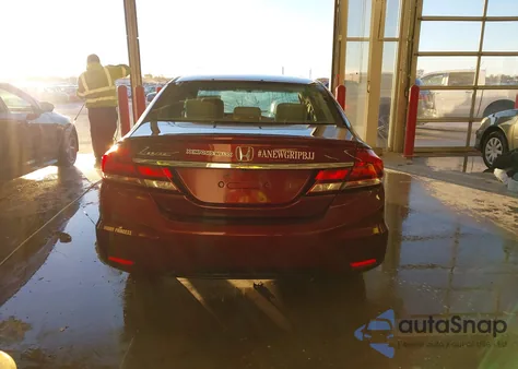 2013 Honda Civic Ex z USA, uszkodzony, nr VIN 19XFB2F82DE035357